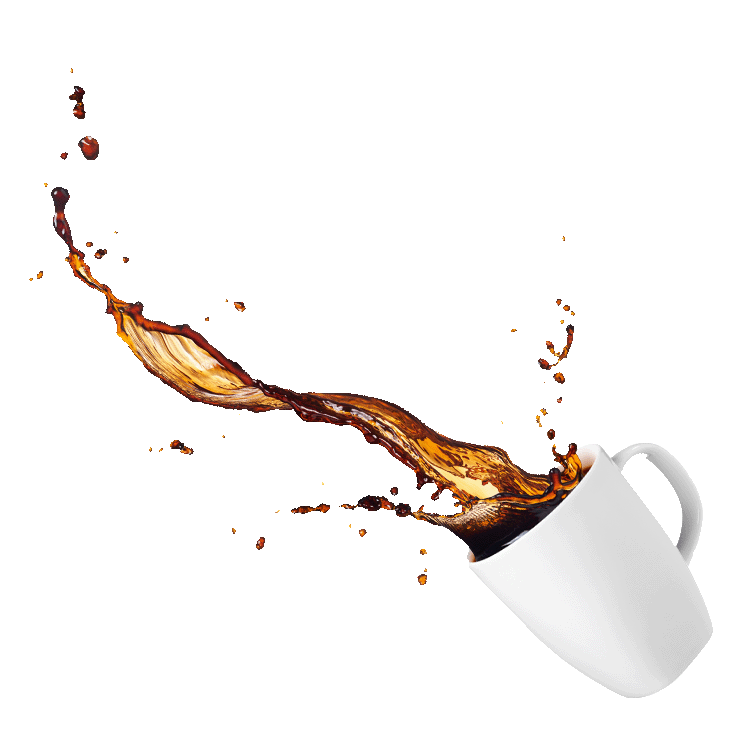 coffee spill
