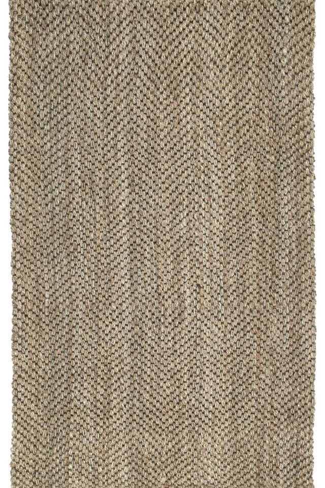 Kaleen jute area rug with natural fibers