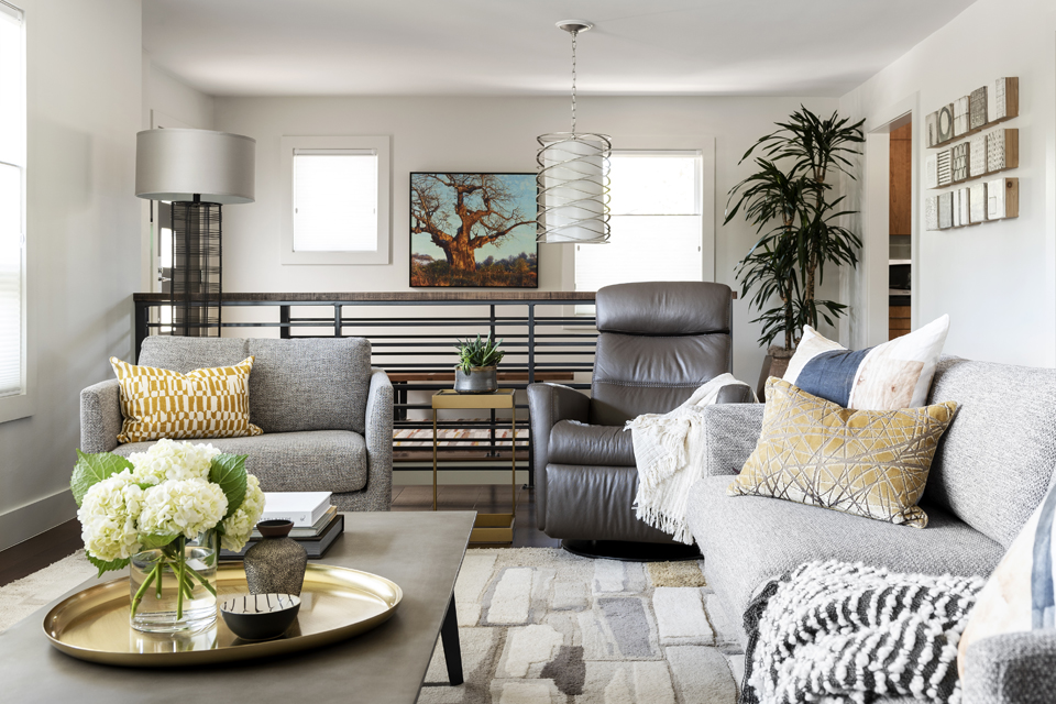 Modern Mountain H0me Design | Living Room
