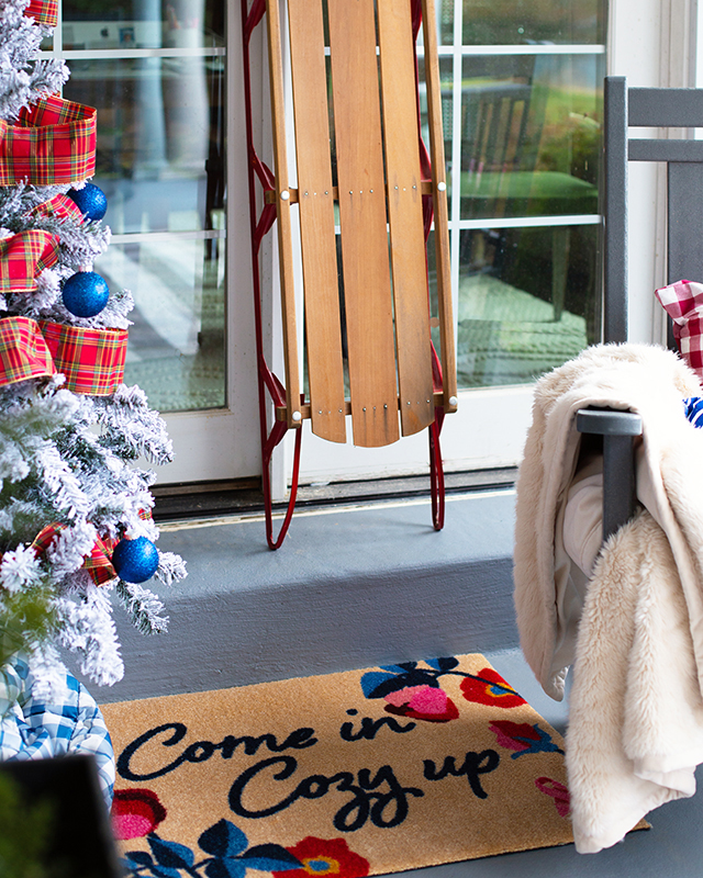 Heathered Nest | Holiday Decor for Front Porch Heathered Nest | Holiday Decor for Front Porch